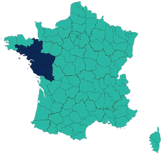 Carte de France - Régional, National